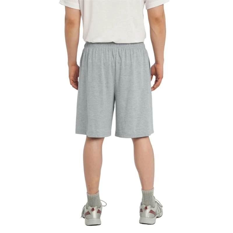 Sport-Tek Jersey Knit Short With Pockets. 1