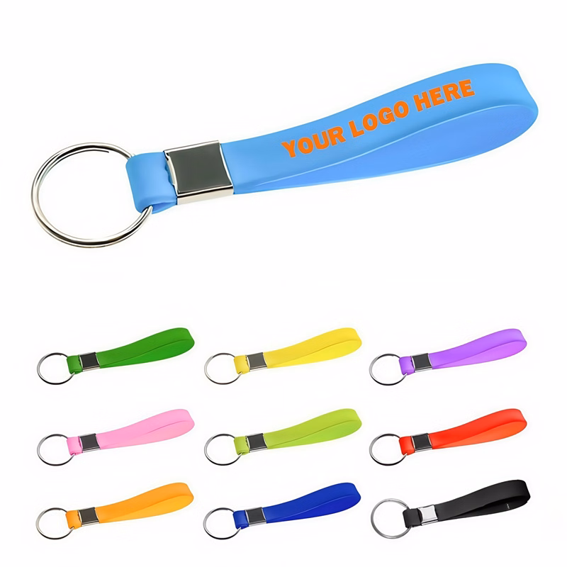 Silicone Motivational Key Chains