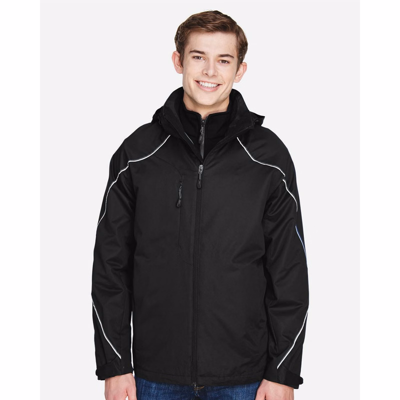 Men's Angle 3-In-1 Jacket with Bonded Fleece Liner - 88196