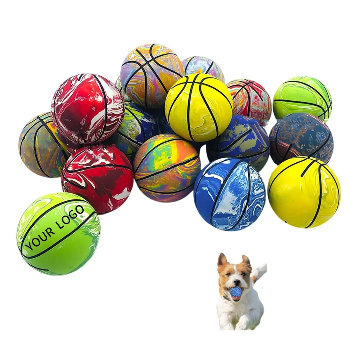 Durable Rubber Bouncy Ball for Dogs and Children 1