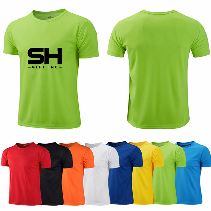 Custom Logo Printed Short Sleeve T Shirt
