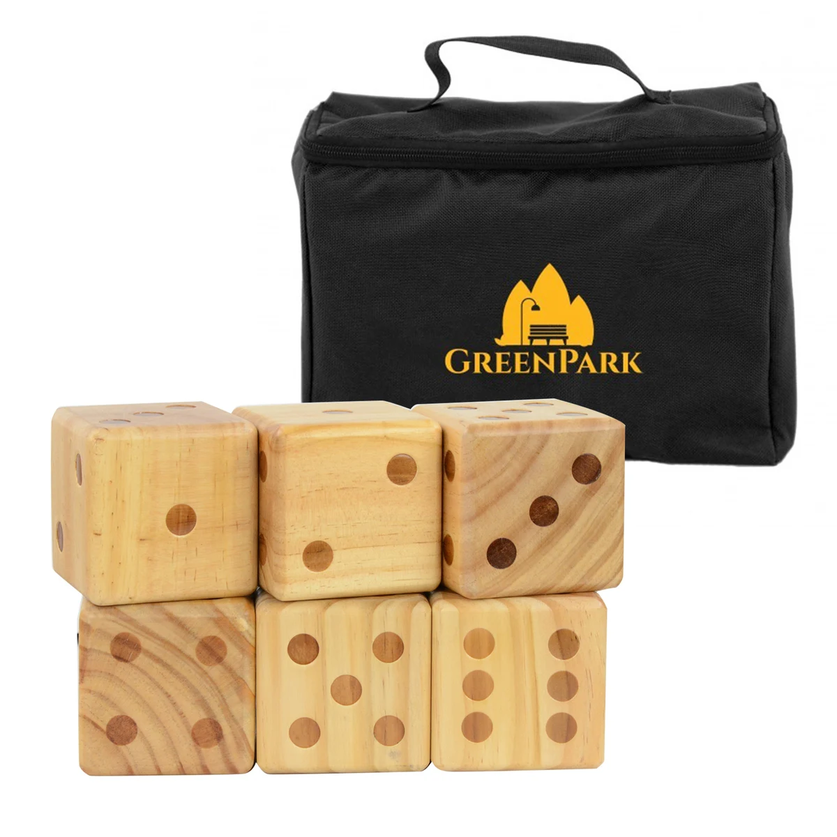 Oversize Wooden Yard Dice Game 1