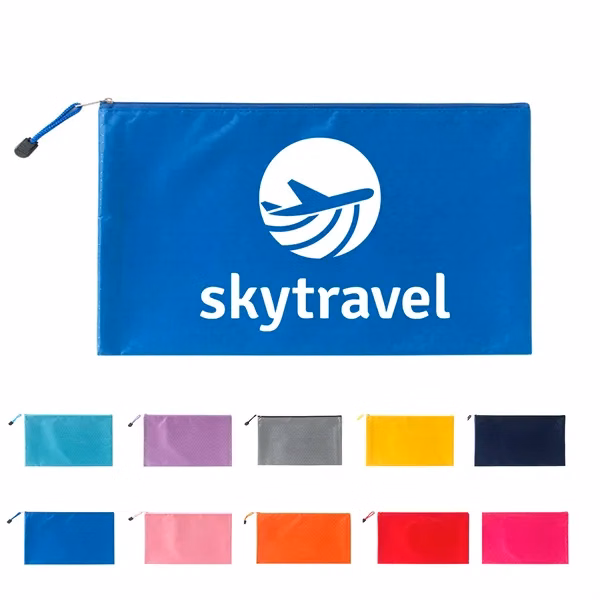 A6 Waterproof Zipper Bag Pencil Pouch