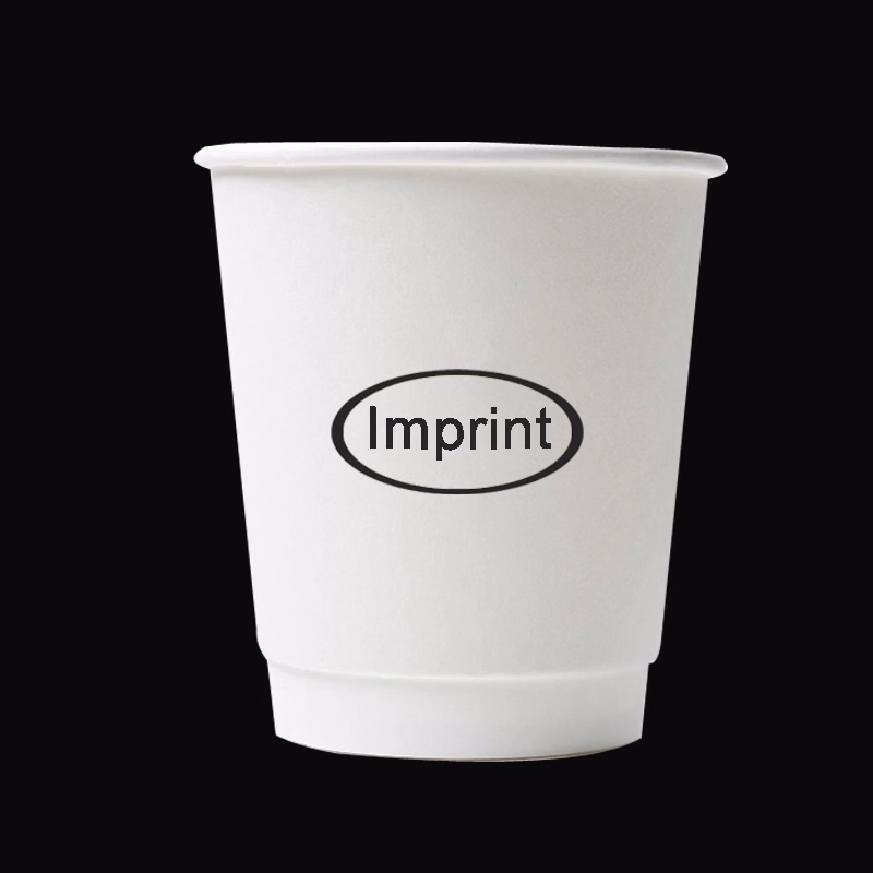 10oz Double Wall Paper Coffee Cup with Lid