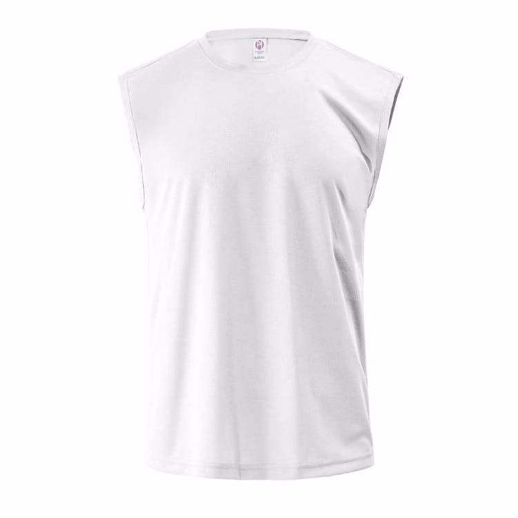 Micro Mesh Tank Shirt - White Medium