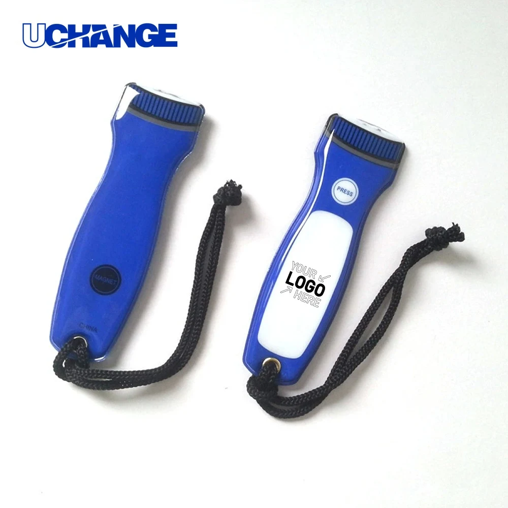PVC LED Flashlight Keychain Tool 1