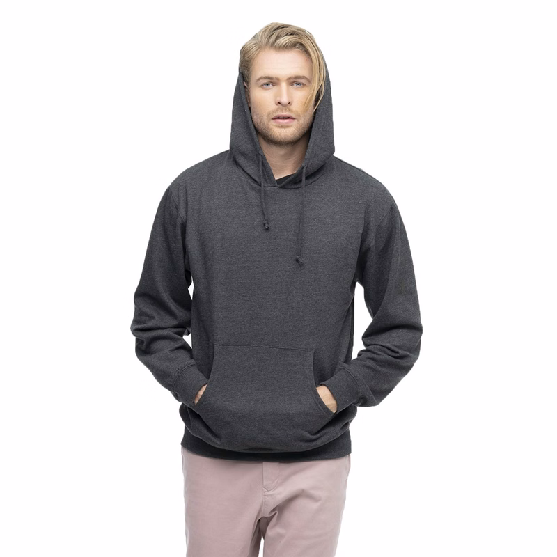 Unisex Heathered Hooded Sweatshirt - EC5570