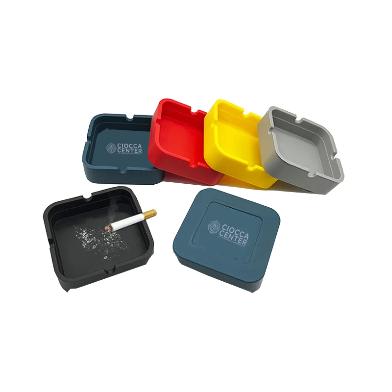 Silicone Ashtray Printing Logo 1