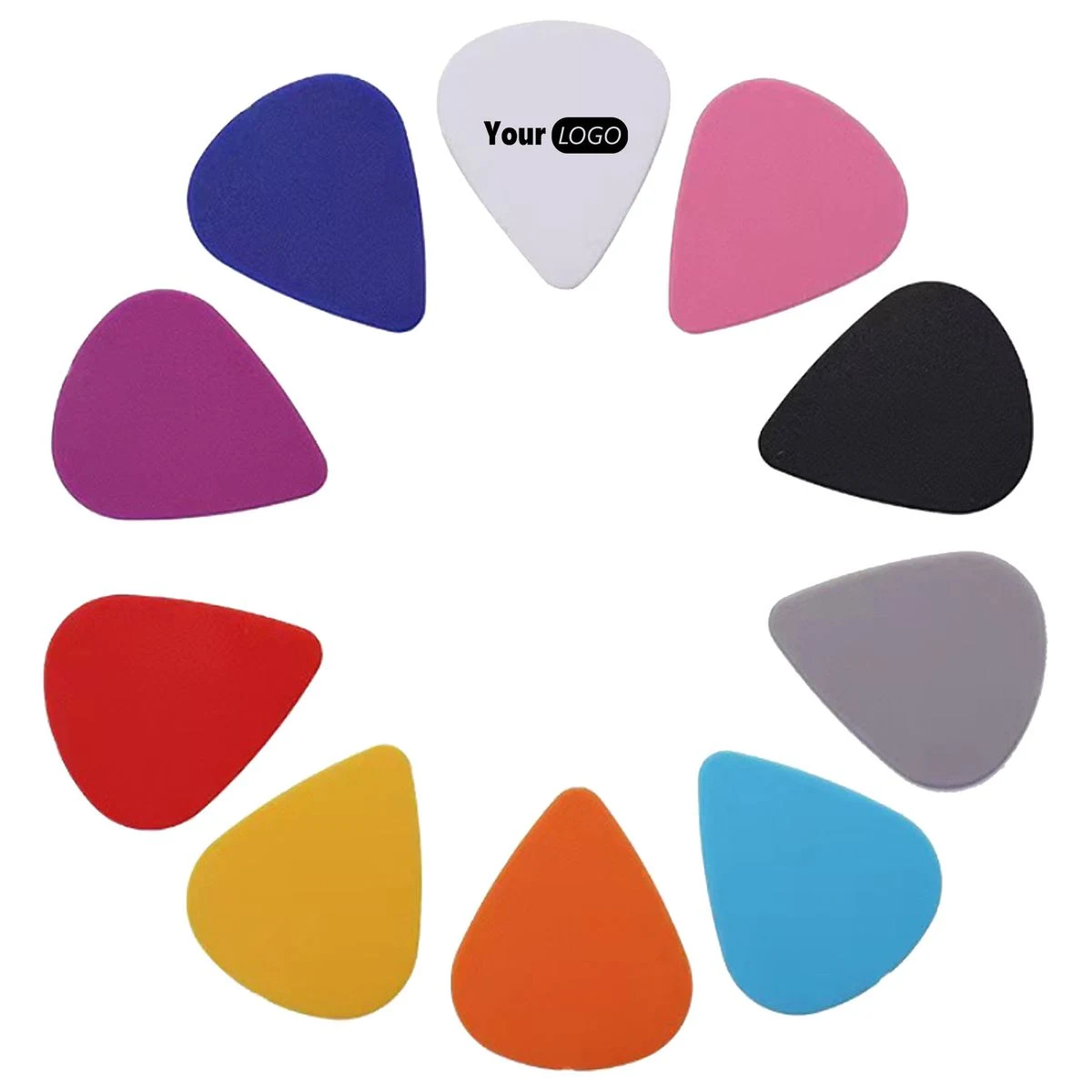0.03in Plastic Guitar Picks 1