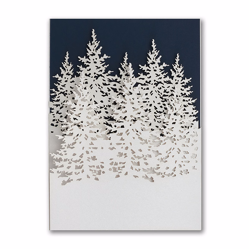 Winter Forest Holiday Card