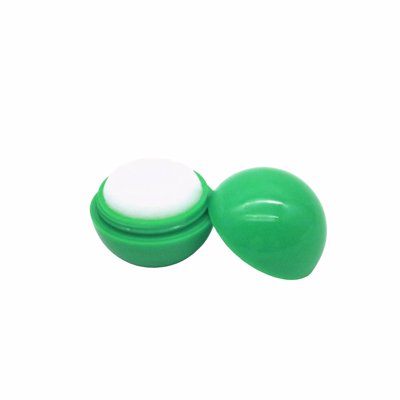 Round Lip Balm Container With Moisturizing Formula 1.5" Diameter