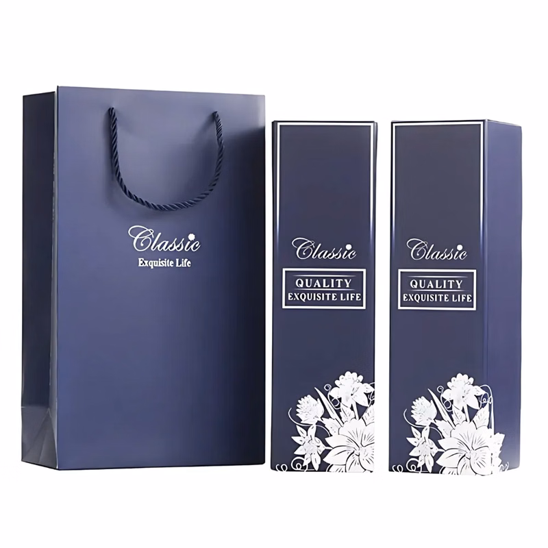 2-Bottle Wine Gift Box with Paper Bag