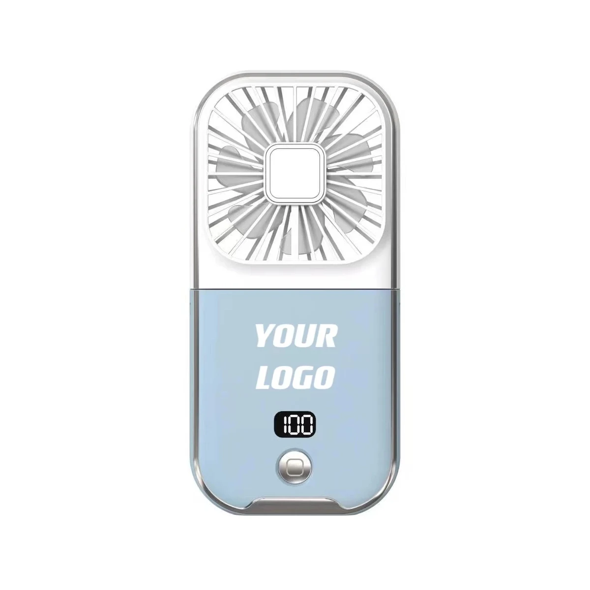 Custom Multifunctional Mini Fan Power Bank Phone Holder 1