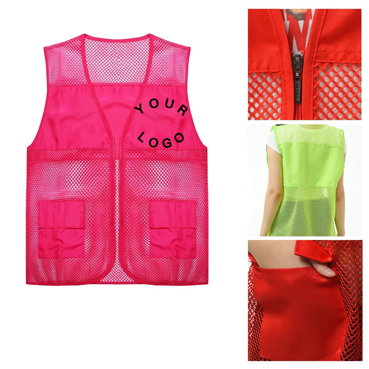 Lightweight Volunteer Vest For Team Events 1