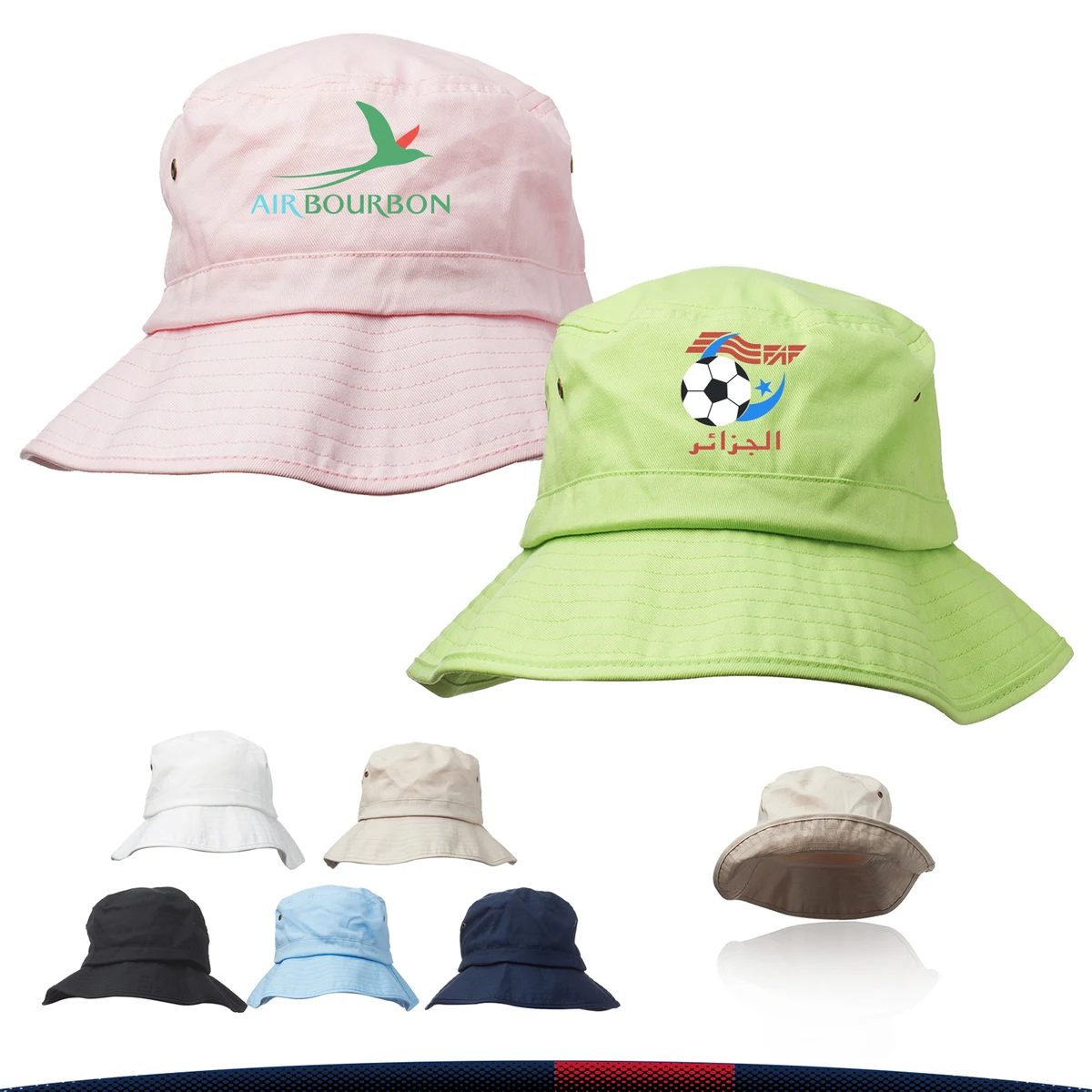 Lightweight Cotton Bucket Hats 1
