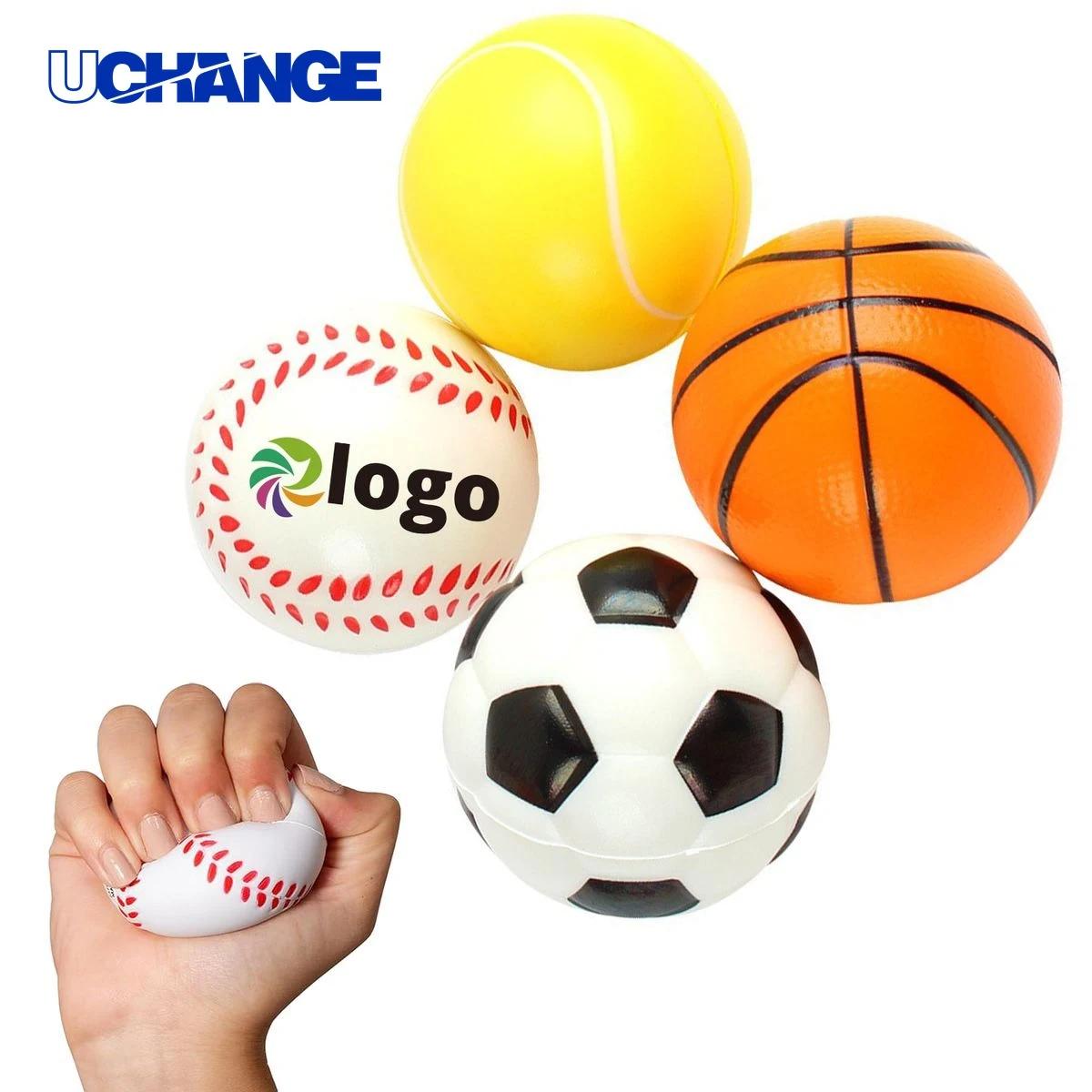 PU Sports Model Stress Relief Ball 1