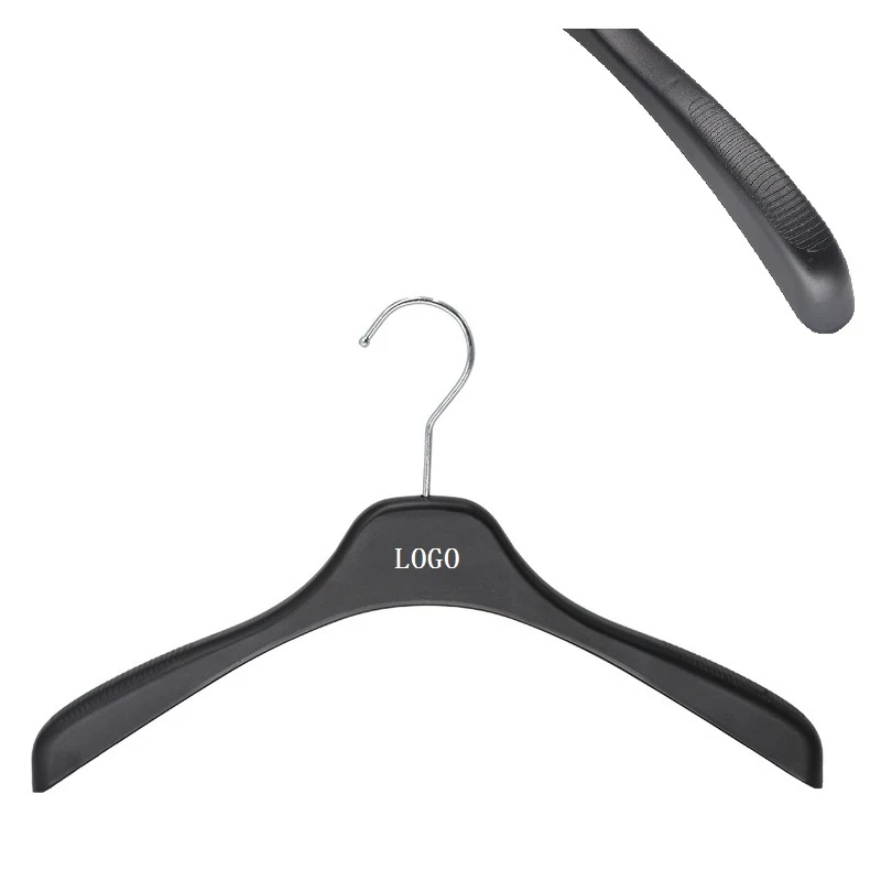 Plastic Clothes Hanger, promotional household item with logo imprint 1