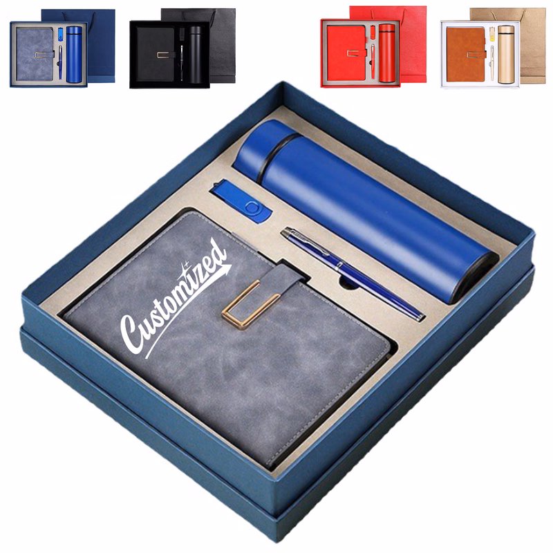 Premium Business Gift Set with Notebook & Tumbler
