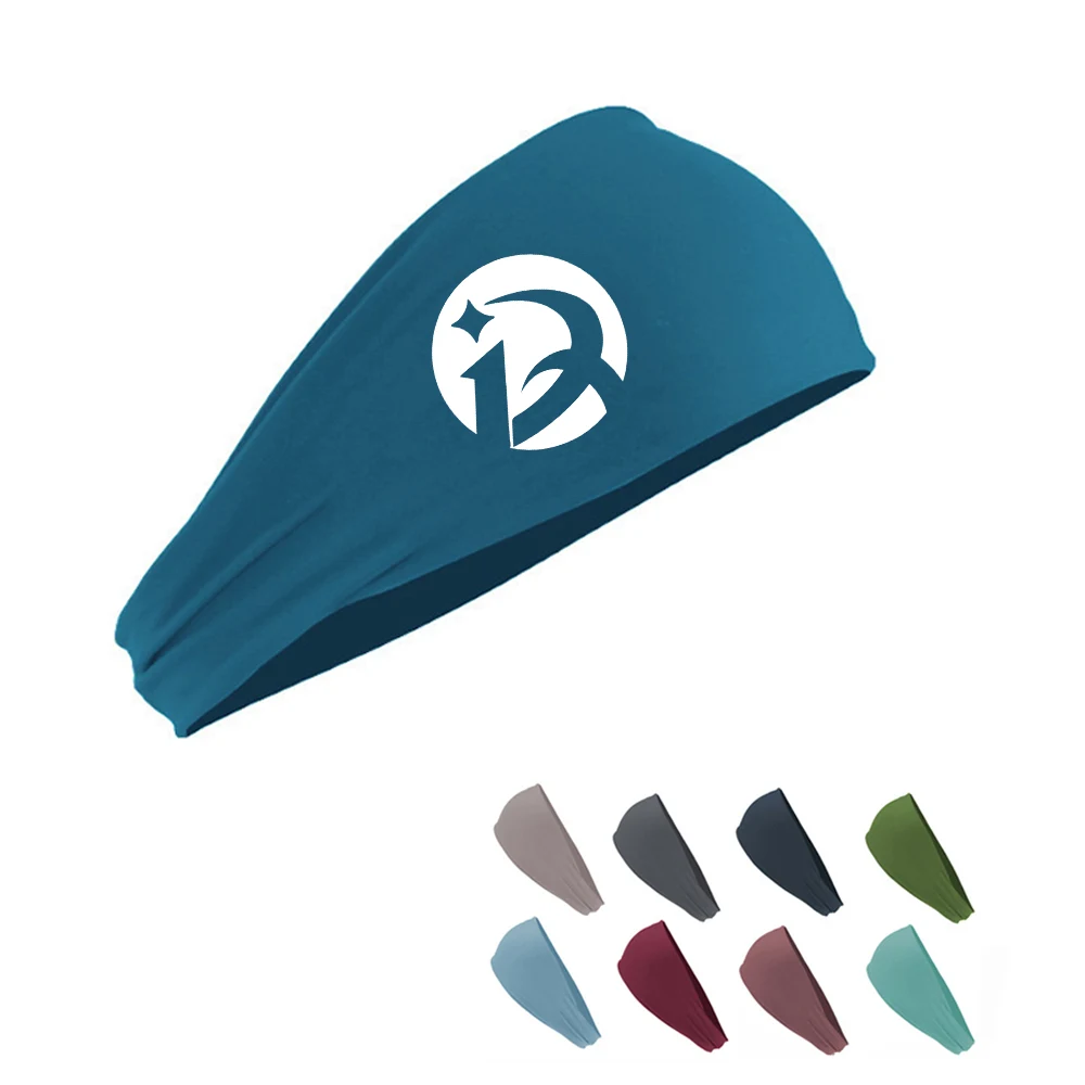 Solid Color Sports Yoga Headband 1