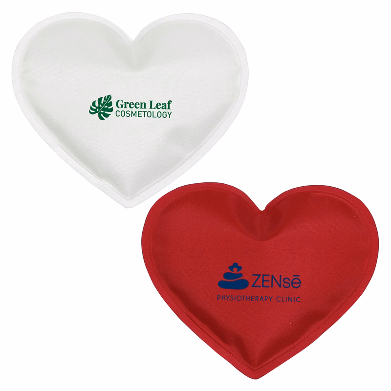 Heart Nylon-Covered Hot/Cold Pack