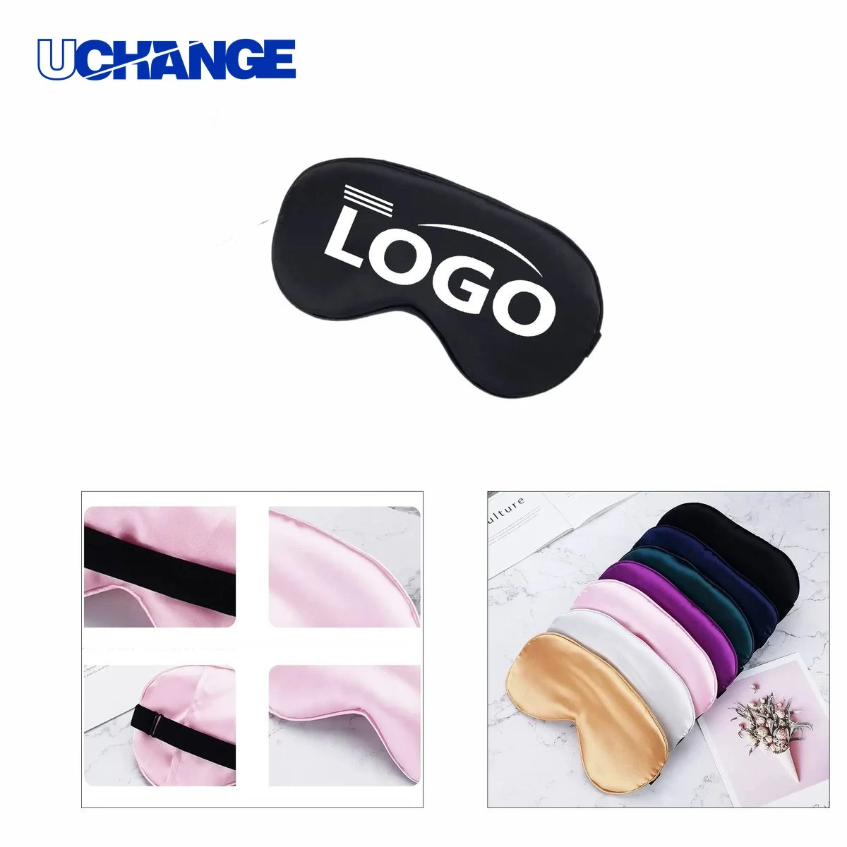 Custom Silk Sleep Mask for Travel 1