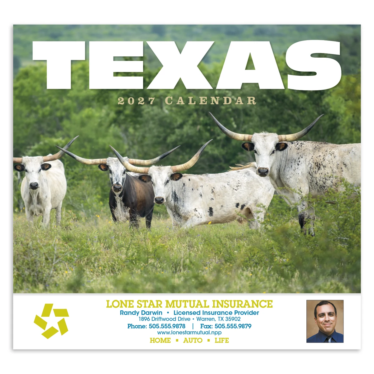 HotLine® Products Texas Appointment Calendar - Stapled 1