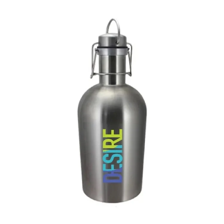 64 Oz. Stainless Steel Craft Beer Growler 1