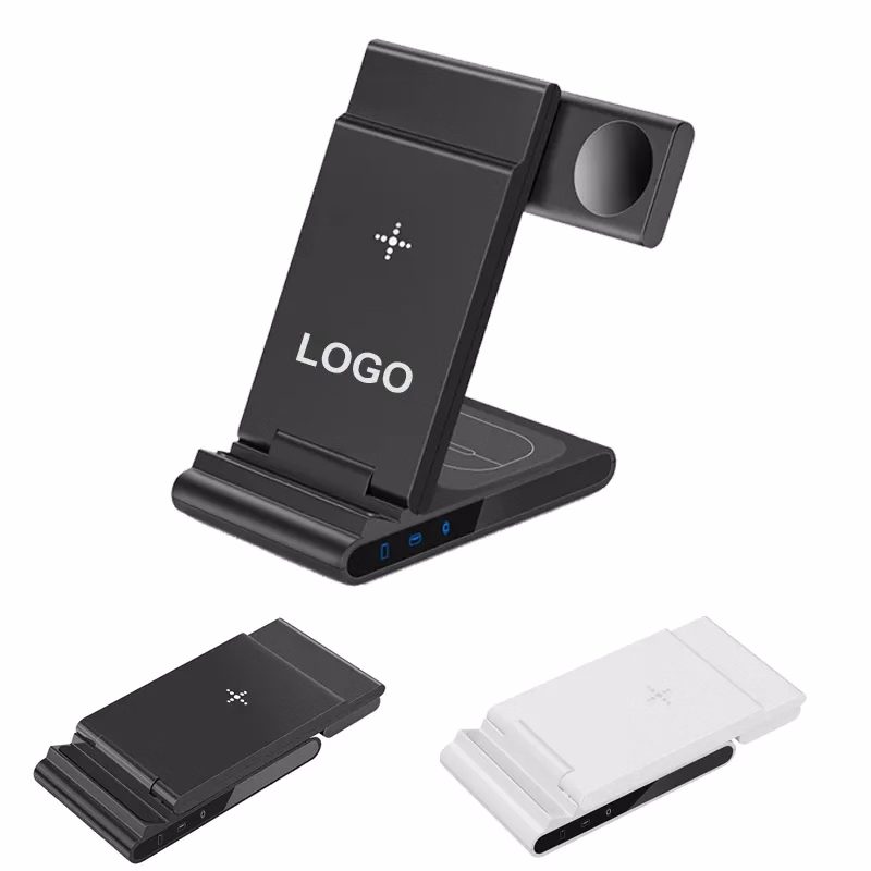 Foldable Fast Charging 3-In-1 Wireless Charger