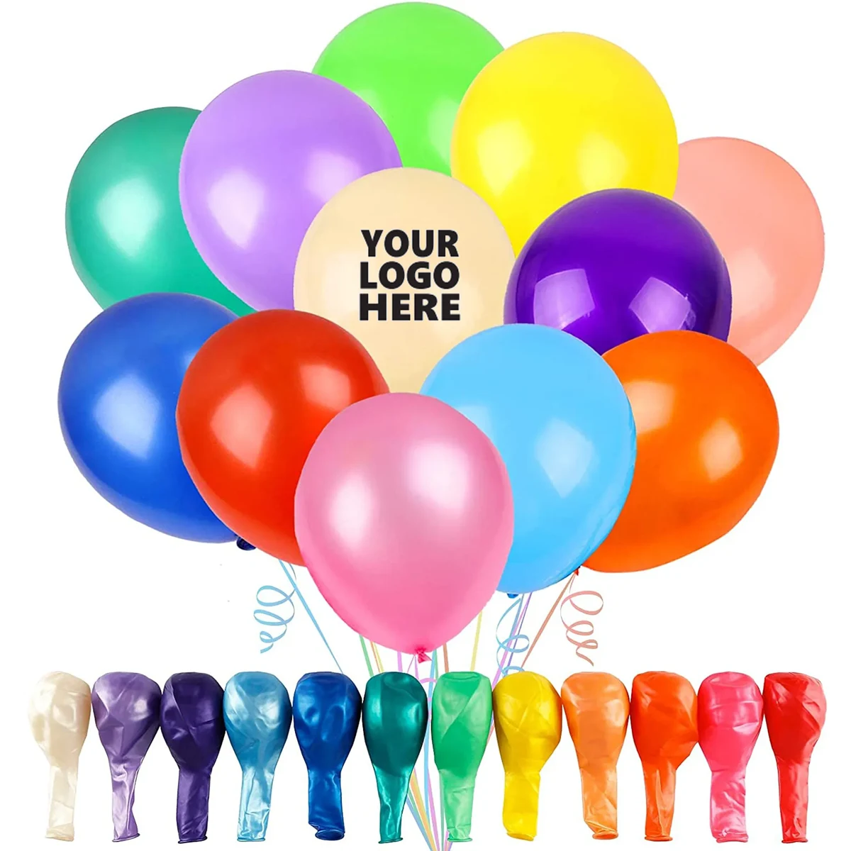 13 "Rainbow Balloons Customized For Party 1