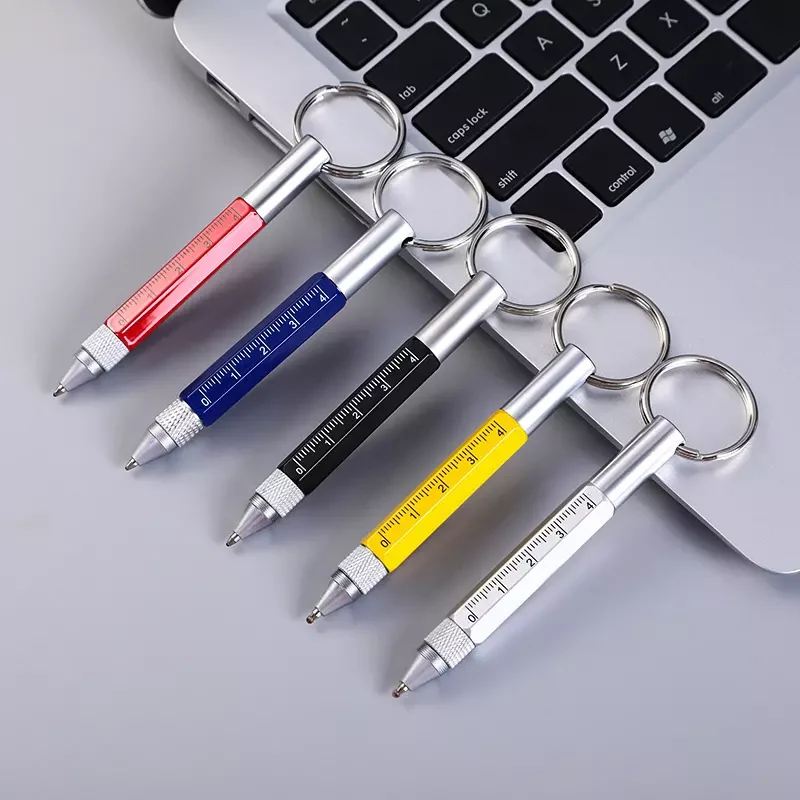 Tech Tool Ballpoint Pens with Key Ring, Ruler 1