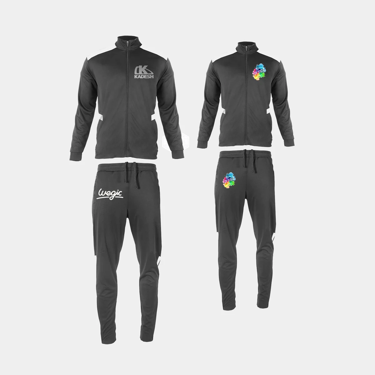 Men's Piqué Performance Tracksuit 1