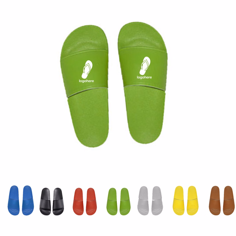 Logo Printed Slide Slippers