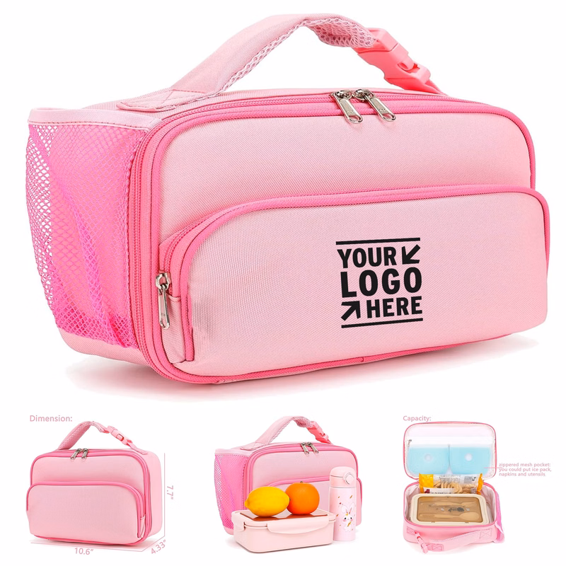 Kids Lunch box Insulated Soft Bag Mini Cooer Back to School Thermal Meal Tote Kit