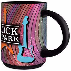 15 Oz. Mighty 360 Wrap Black Mug