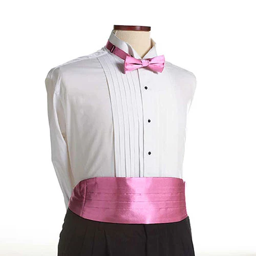 Pink Cummerbund 1