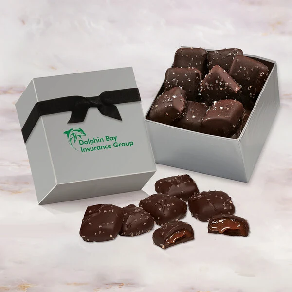 Simply Delicious with Chocolate Sea Salt Caramels 1