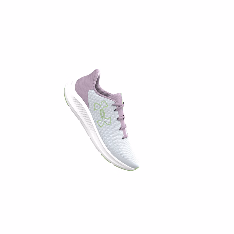 UA Charged Pursuit 3 Big Logo Girls' Grade School Running Shoes
