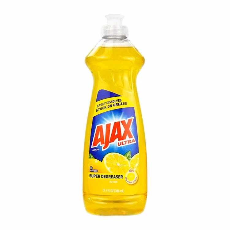 Ajax Liquid Dish Detergent Lemon 12.4oz.