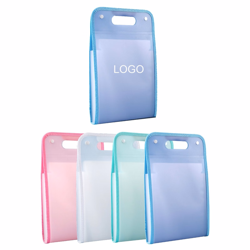 A4 Portable Folder Vertical Organ Bag