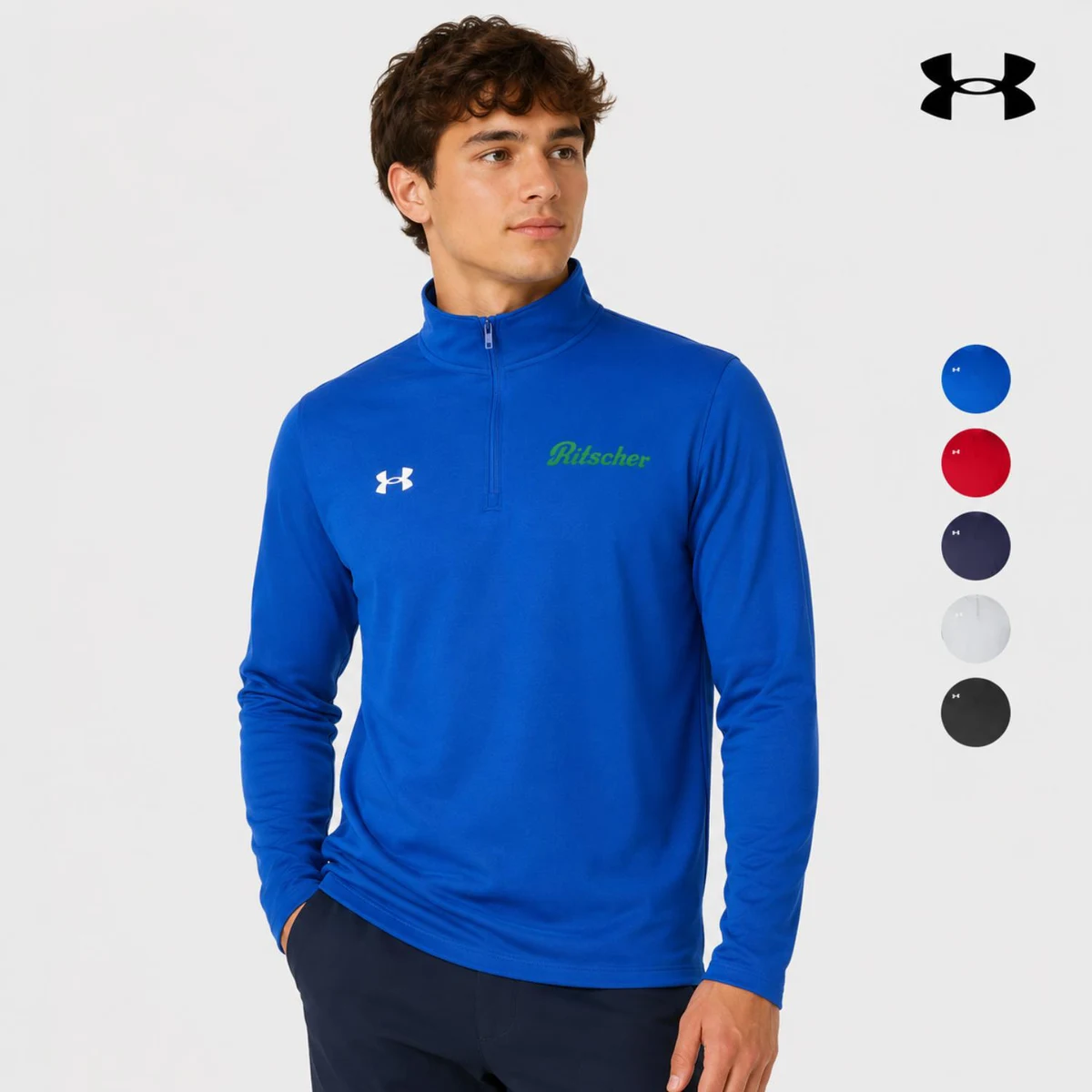 Under Armour Men's Team Tech Quarter-Zip 1