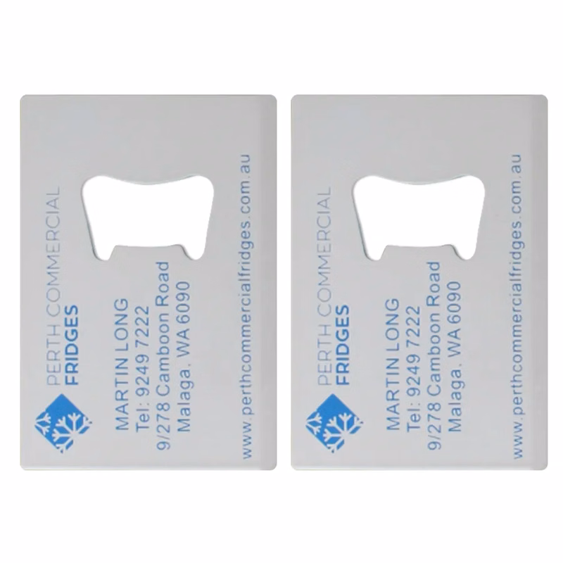 Color Filled Card Bottle Opener
