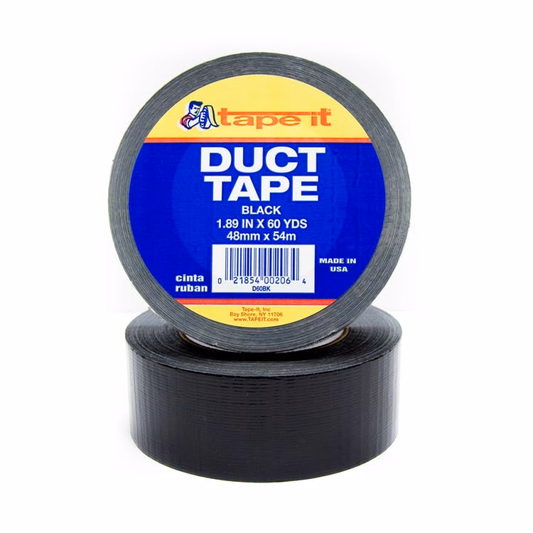 Duct Tape - Black 1.89" x 60 yds.