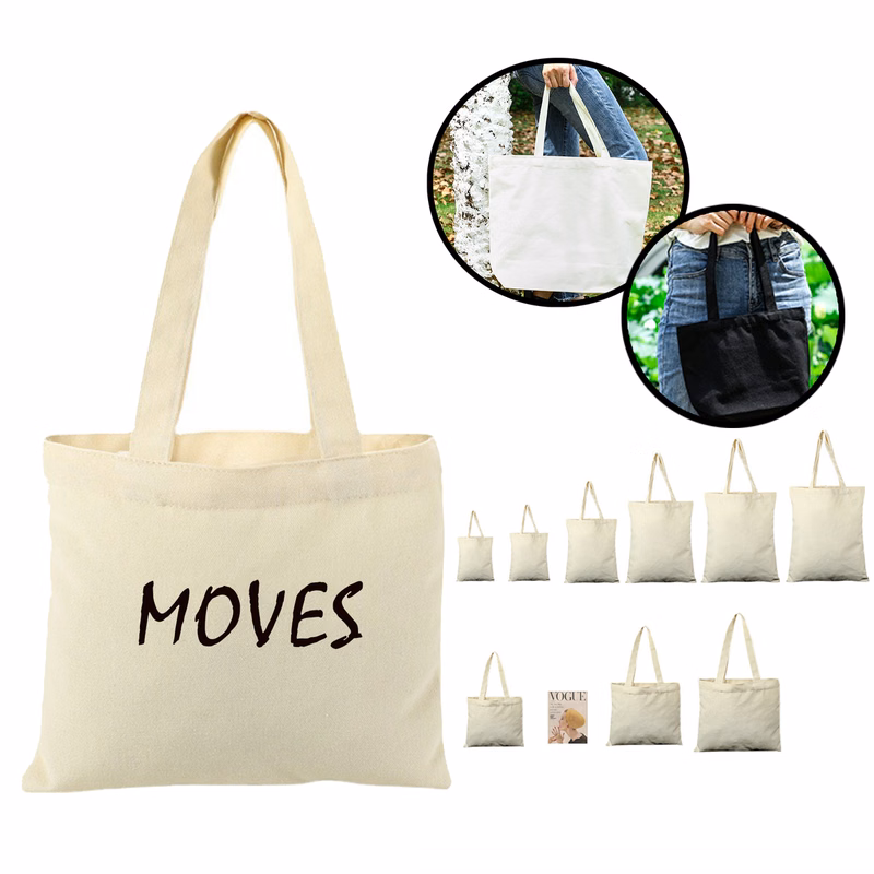 One-Shoulder Cotton And Linen Handbag