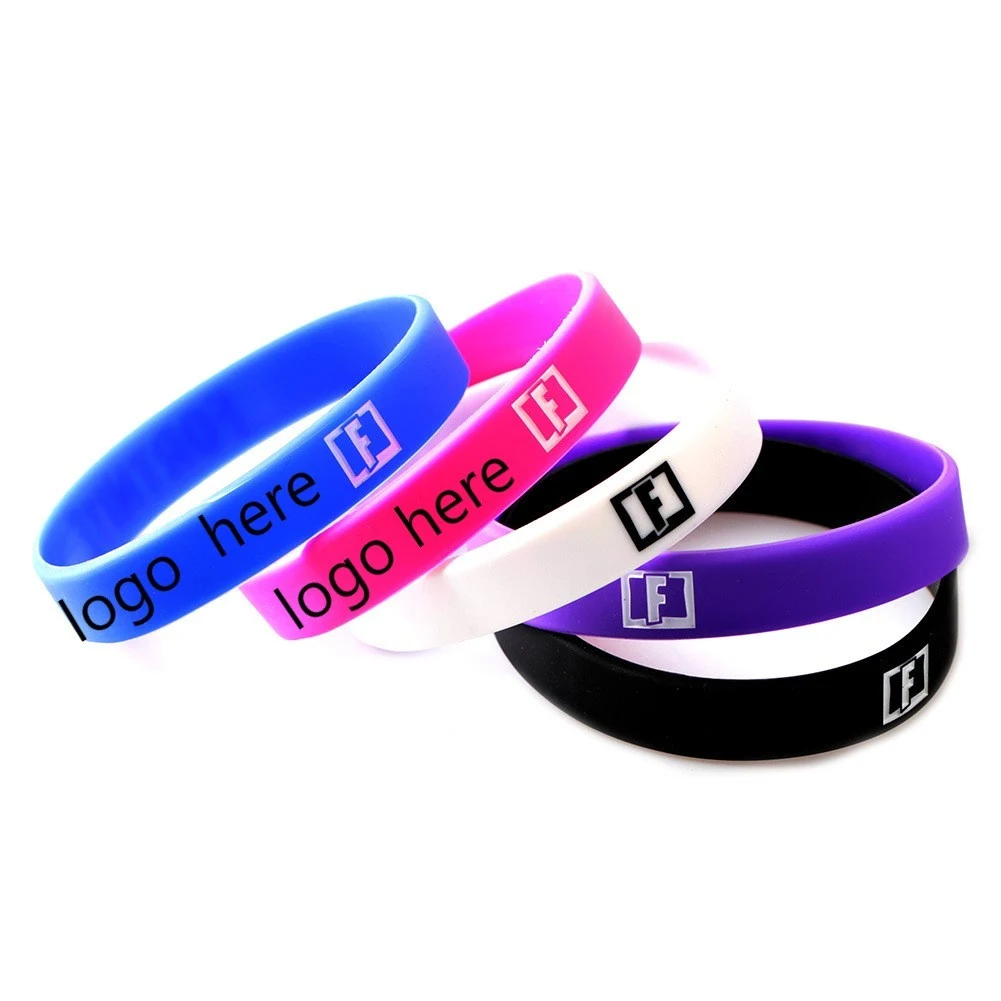 Deboss Silicone Bracelet 1