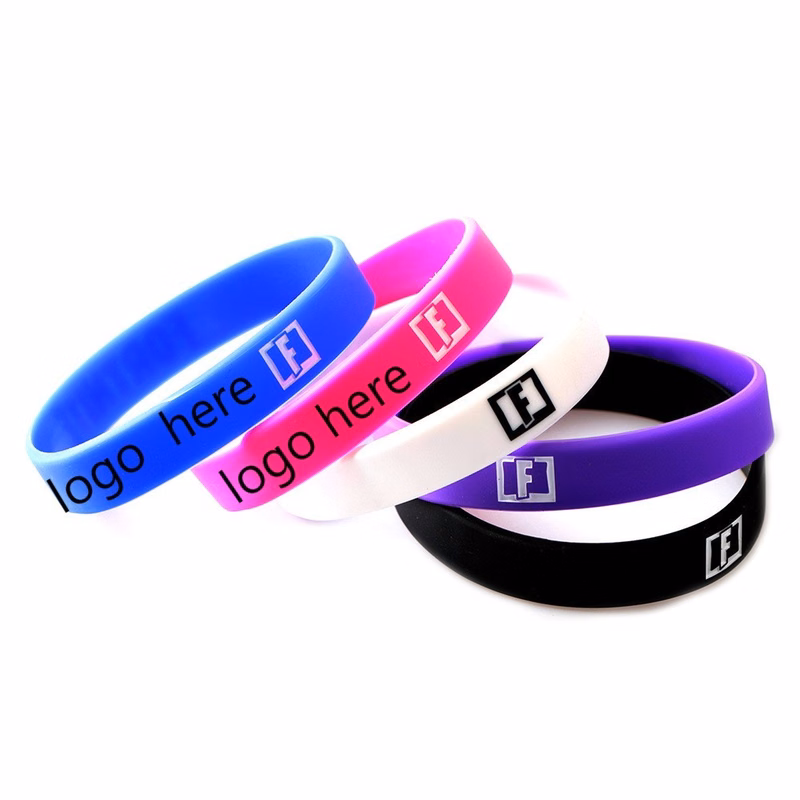 Deboss Silicone Bracelet