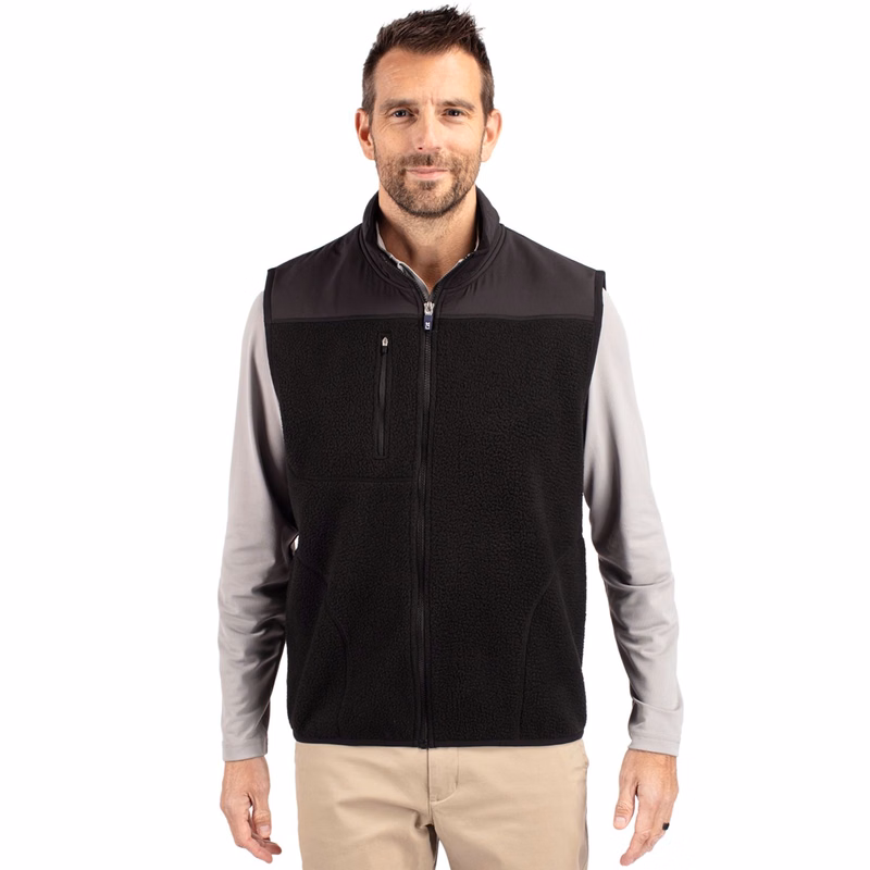 Cutter & Buck Cascade Eco Fleece Mens Vest