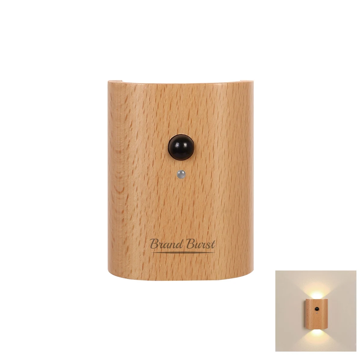 Wooden LED Step Light 1