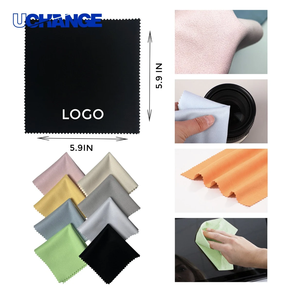 Ultra-Fine Fiber Eyeglass Cloth Wiper 1