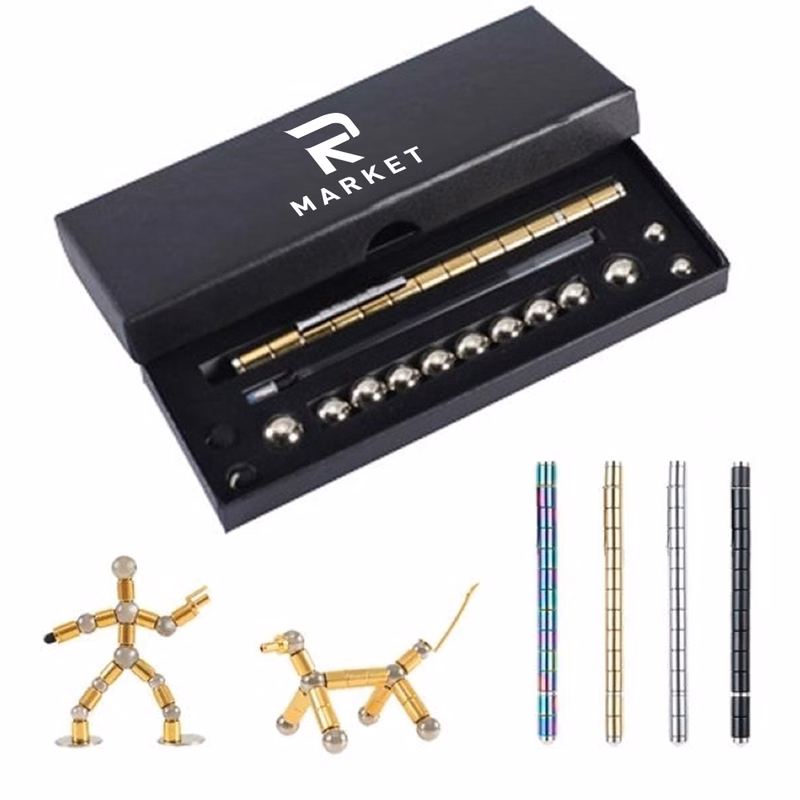 Multifunction Writing Magnet Ballpoint Fidget Pen