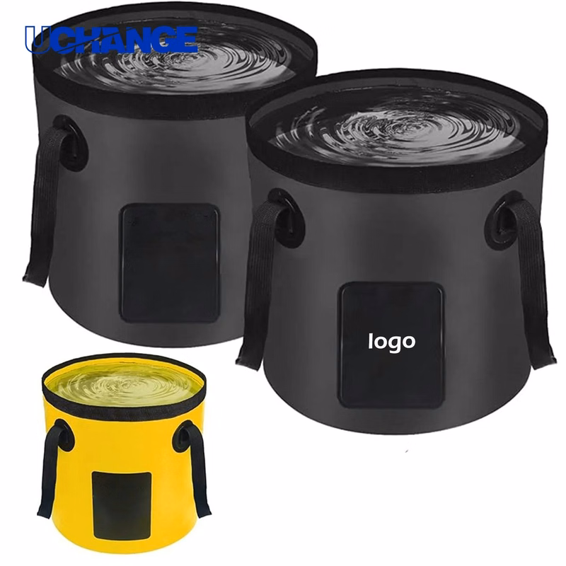 PVC Folding Portable Bucket Collapsible Water Container for Camping